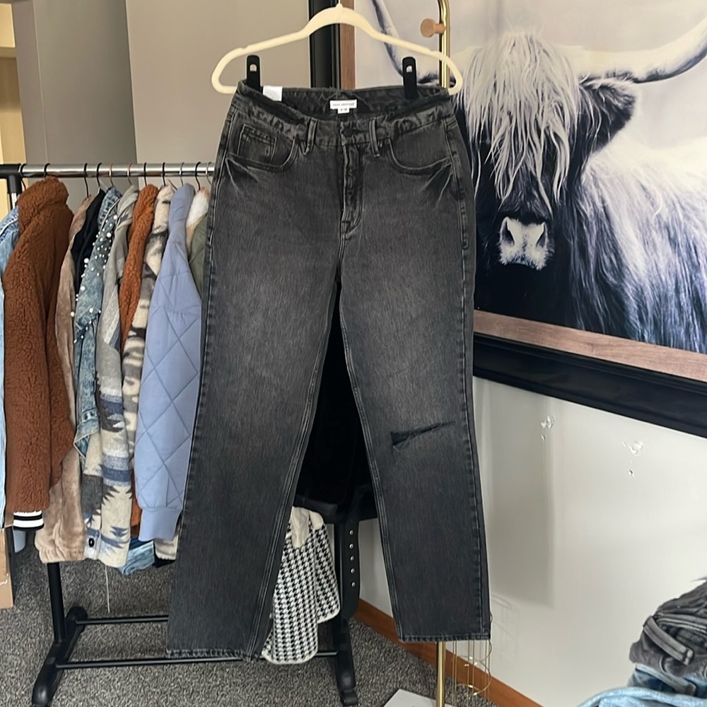 Good American Good Icon Black Denim NWT
